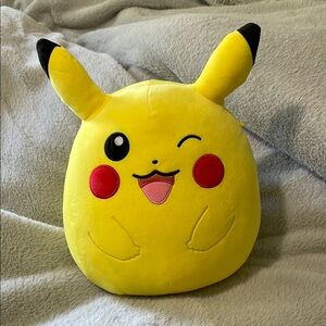 Squishmallows | Pokémon | Winking Pikachu | Yellow | KellyToy | 12” | Nintendo